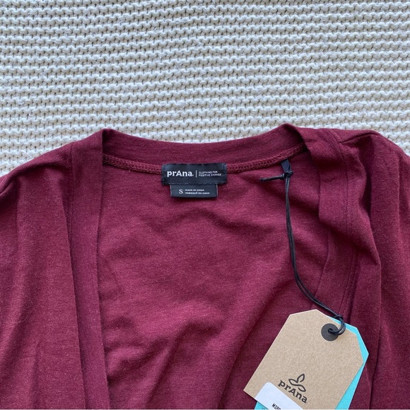 PrAna Fondation LS Wrap Dress - Picture 6 of 12